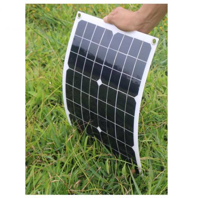 Hovall 100W 12V Flexible Solar Panel - Ultra-Thin & Efficient